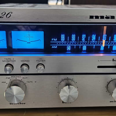 Marantz Model 2226 26-Watt Stereo Solid-State Receiver 1977 - 1979 - Silver with metal Case image 8