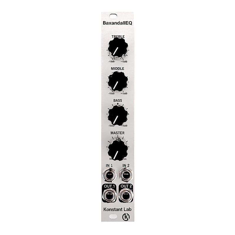 Konstant Lab Baxandall EQ 3Band Stereo Eurorack Master Bus Reverb