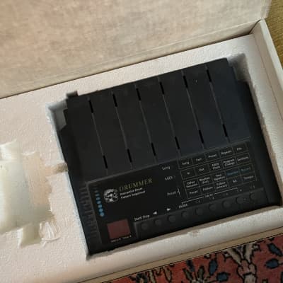 Oberheim Perf/x Drummer Interactive Drum Pattern Sequencer 1991 - Black image 2