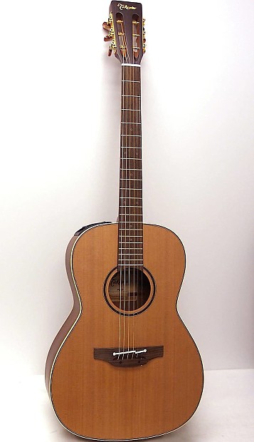 Takamine P3NY New Yorker Acoustic-Electric Parlor Guitar image 3