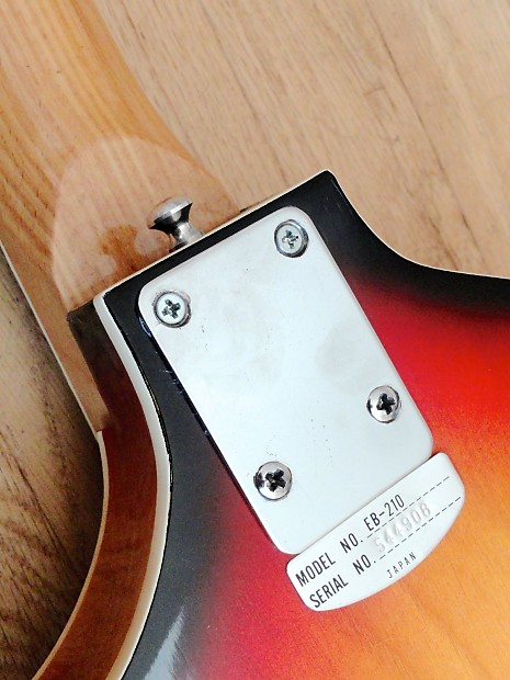 1960s Teisco Del Ray EB-210 Vintage Electric Bass Guitar