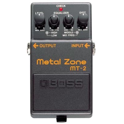 Reverb.com listing, price, conditions, and images for boss-mt-2-metal-zone