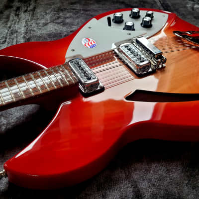 2020 Rickenbacker 330/12 - Fireglo - MINT with hardshell Ric case + paperwork + truss rod tool for sale