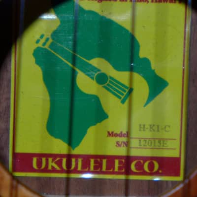 Big Island Ukulele  Concert Hawaiian Curly Koa Discontinued Model with Case Gloss Natural image 12