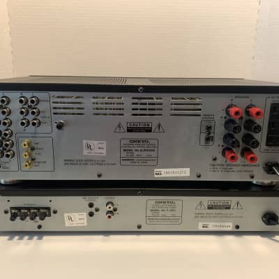 Onkyo Integrated Stereo Amplifier A-RV400 W/Onkyo T-401 Tuner - Tested image 4