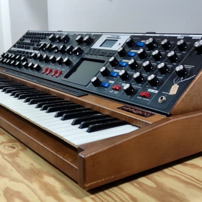 Moog Minimoog Voyager XL 61-Key Monophonic Synthesizer 2010 - Black with Wood Cabinet / 40 Years Anniversary Model (Warranty) incl Flightcase