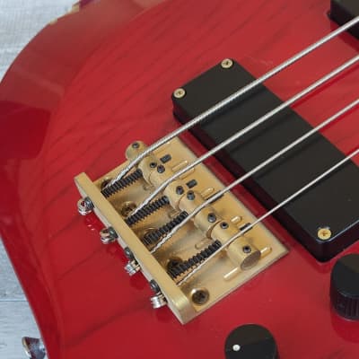 1998 Edwards (by ESP Japan) EFR-95 Forest Series Bass (Transparent Red) image 3