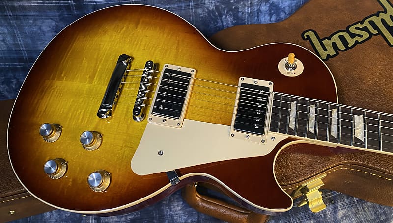 NEW! 2024 Gibson Les Paul 60's Standard Iced Tea - Authorized Dealer -  Subtle Flame Maple Top - 9.8 lbs - G03489 | Reverb