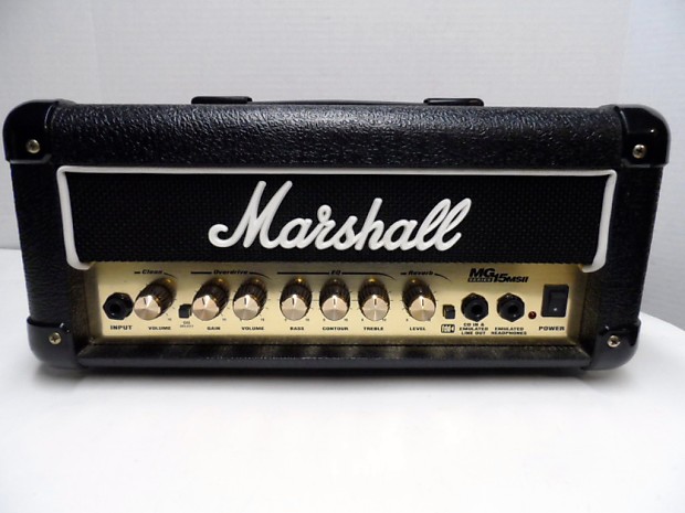 Marshall MG15 MSII LEAD MG 15 Watt Guitar Head Cab Amp