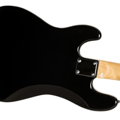 Stagg SBP-30-BLK Standard "P" Electric Bass Guitar Black "Stanford" image 2