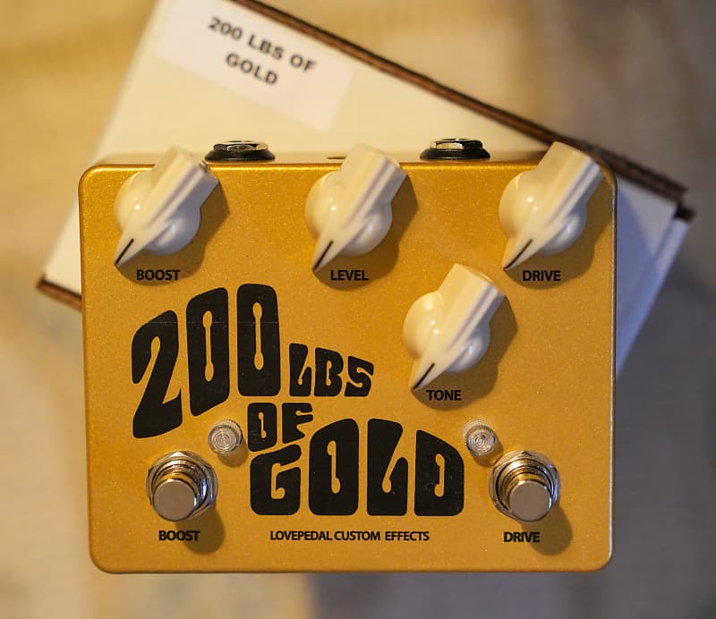 日本初の 最終価格 lovepedal 200lbs gold of エフェクター - tezz.uz