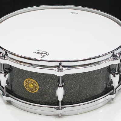Gretsch USA Custom 5" x 14" 8-Lug Snare Drum w/ VIDEO! Twilight Glass Nitron & G5471 Mini Lugs image 1