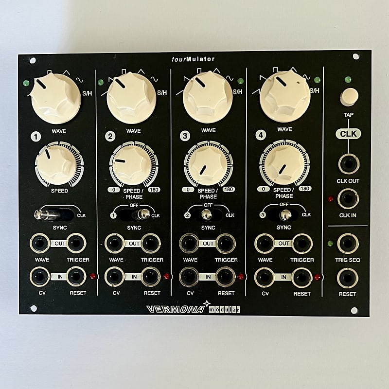 【即発送可能】 Vermona Fourmulator Quad Digital LFO | ModularGrid Eurorack DTM・DAW