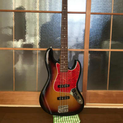 Fender Jazz Bass JB-62-58 Reissue Japan 1993-1994 - 3 Tone Sunburst - image 2