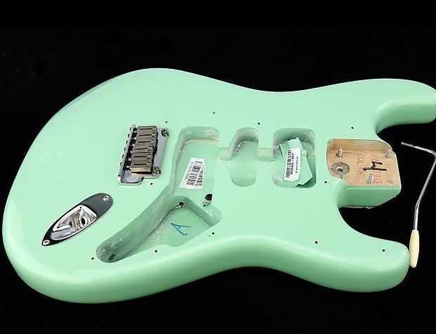 Surf green shop stratocaster body