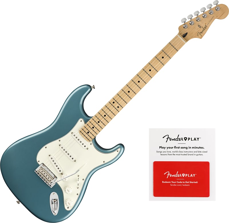 Fender Player Stratocaster Maple Fretboard Tidepool Electric