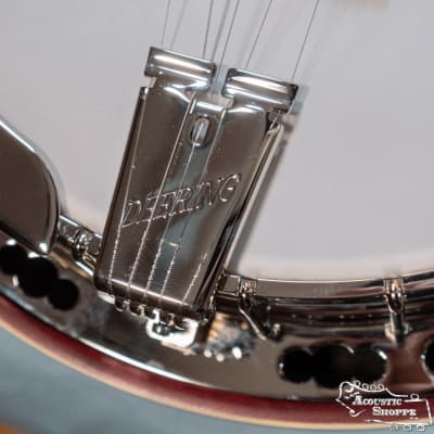 Deering Calico "Ox Blood" 5-String Banjo #AE35D image 18