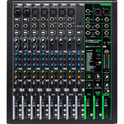 Mackie ProFX12v3 12-Channel Sound Reinforcement Mixer with Built-In FX  2051301-00 image 4