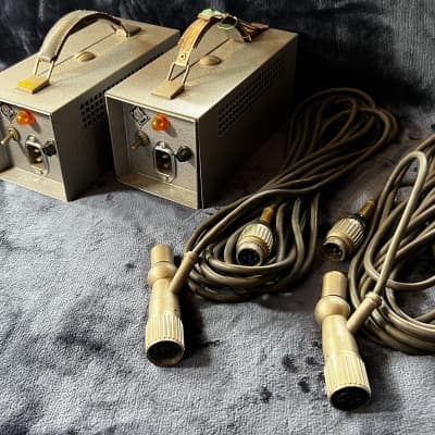 Two Pristine Neumann U67 1968's ༔ All original Nu67 and UC5 cables ༔ In perfect working condition image 18