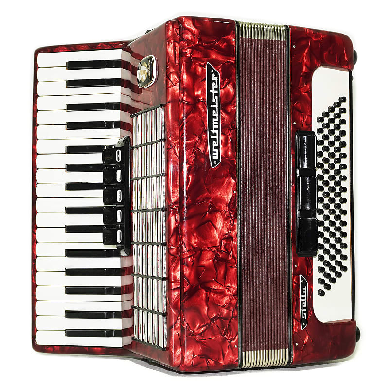 Perfect Weltmeister Stella 80 Bass Piano Accordion made in Germany