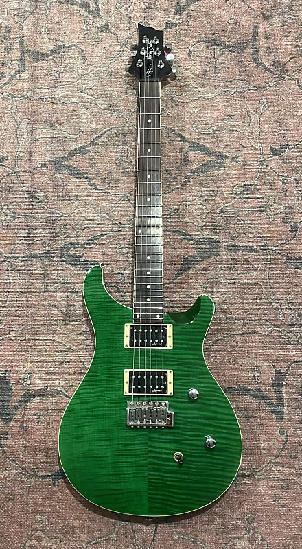 Harley Benton CST-24 Deluxe - Emerald Flame | Reverb