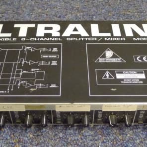 Behringer Ultralink MX 662 6 Channel Splitter Mixer MX662 RACK PRO AUDIO T20931 image 1