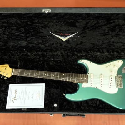 Fender  Stratocaster  59 custom shop 2005 limited 100  John English  + junior pro sherwood green image 20