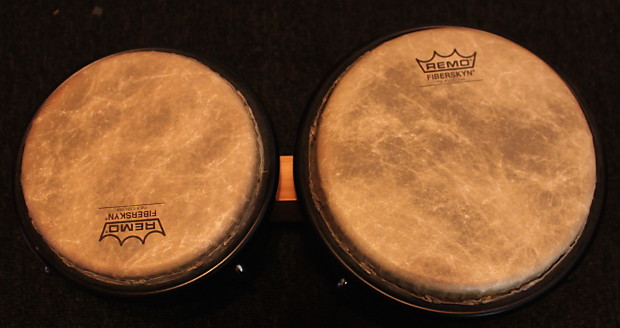 か77● 【中古】REMO / CROWN BONGO ケース付き(pearl) か77○ 【中古】REMO / CROWN BONGO ケース付き(pearl) か77