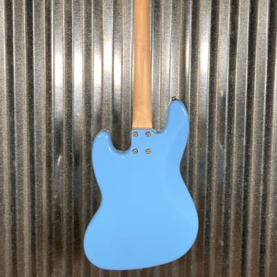 G&L USA JB 4 String Bass Himalayan Blue & Case #7113 image 12