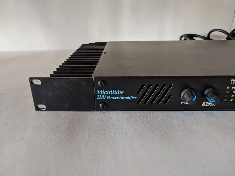 ADA MicroTube 200 Black 200 Watt Tube Power Amp Made In USA