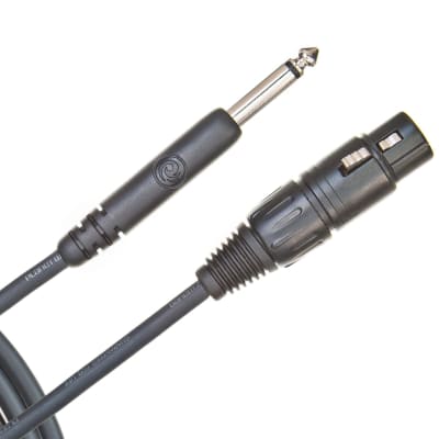 Planet Waves Classic Series 25ft Unbalanced Microphone Cable XLR to 1/4 inch