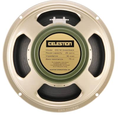 Celestion G10 Greenback T5646: Classic Series 10" 30 Watts 8Ω Speaker image 1
