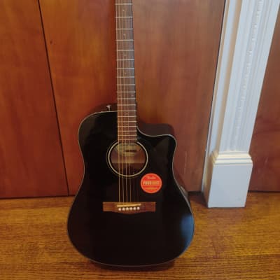 Fender Acoustic-Electric Guitar CD-110E BLK | Reverb