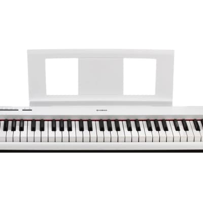 Yamaha Piano numérique portable blanc 61 Touches + Pupitre NP-12 image 3
