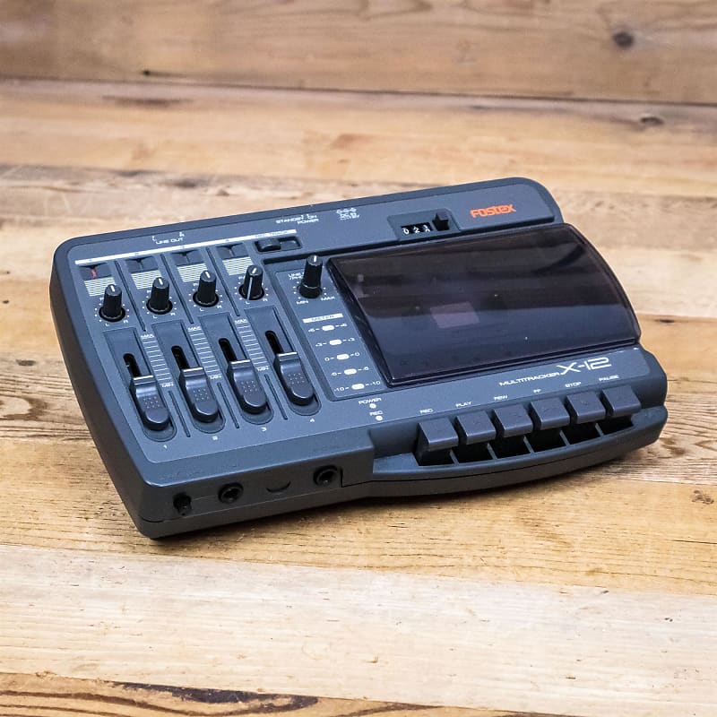 4 トラックカセット MTR、Fostex X-12 で遊んでみる