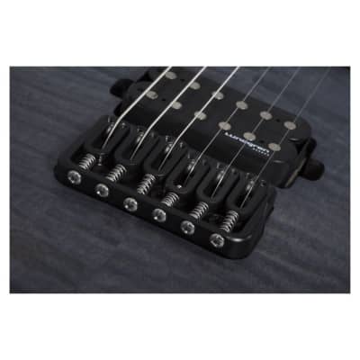 Schecter KM-6 MK-III Keith Merrow Legacy 6-String Right-Handed Electric Guitar with Ebony Fretboard and Ultra-Thin ‘C’ Neck (Transparent Black Burst) image 6