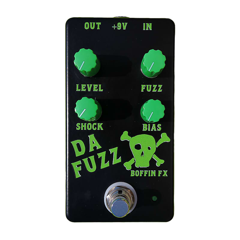 Boffin FX Da Fuzz Guitar Effects Pedal Classic Fuzz to High Gain Fuzz and Glitch image 1