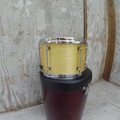 PREMIER SNARE DRUM - 12 x 7 - modern classic birch/maple - Vintage   - Natural Gloss image 5