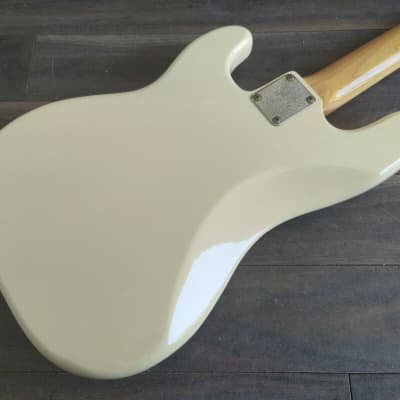 1981 Aria Pro II Japan (Matsumoku) PB-600 Precision Bass (Vintage White) image 8
