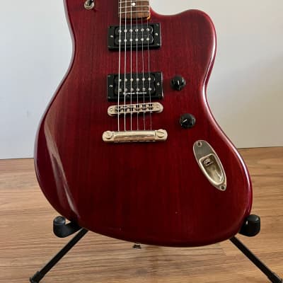 Fender Moder Player Jaguar 90’s Red wine image 5