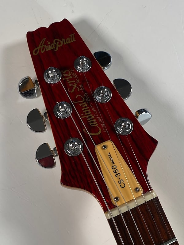 Electric Guitar Aria Pro Ⅱ CS-350 Cardinal Series Red Made