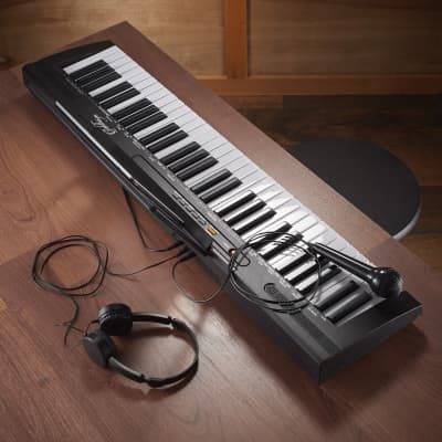 61-Key Electronic Keyboard Piano - Beginner Kit with Phones & Mic image 7