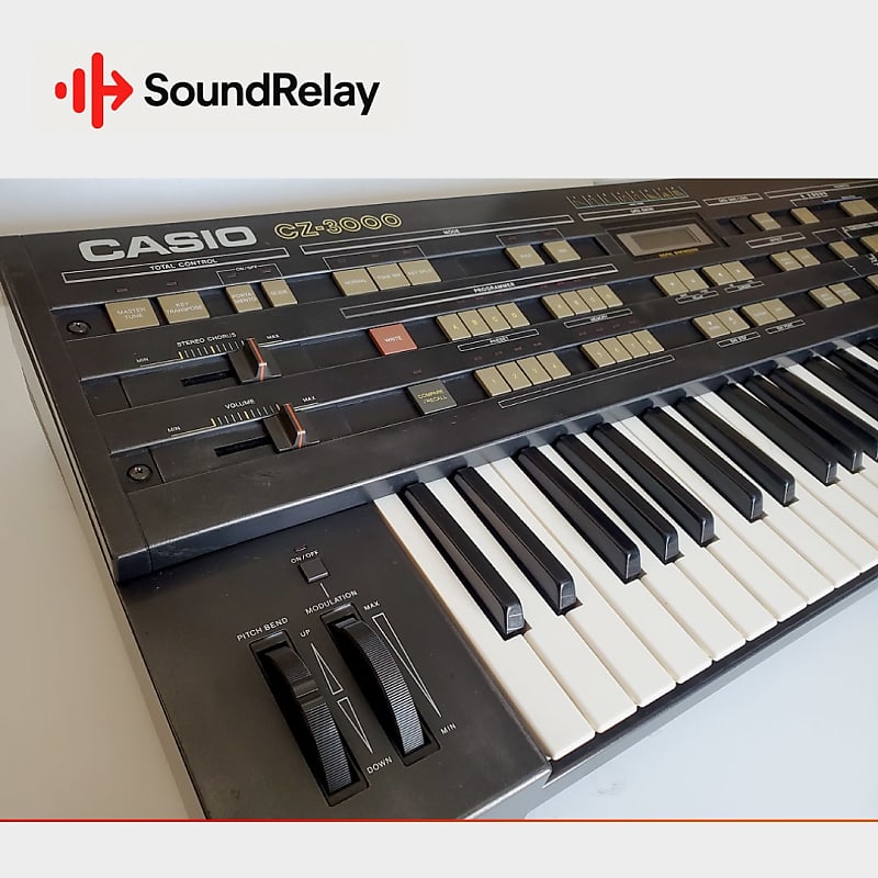 CASIO CZ-3000 シンセサイザー Casio CZ-3000 | Vintage Synth Explorer