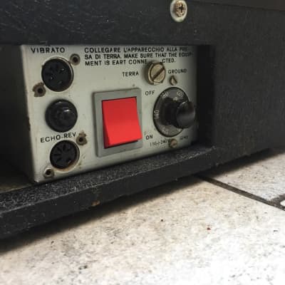 Meazzi Guitar Head Amplifier 666 Vintage Analog Tape Echo Western Sound image 2