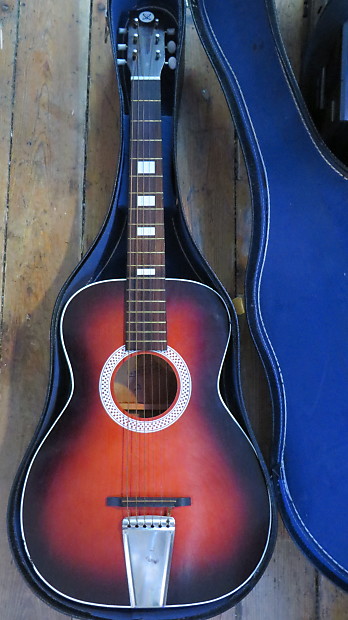 Vintage sears cheap acoustic guitar