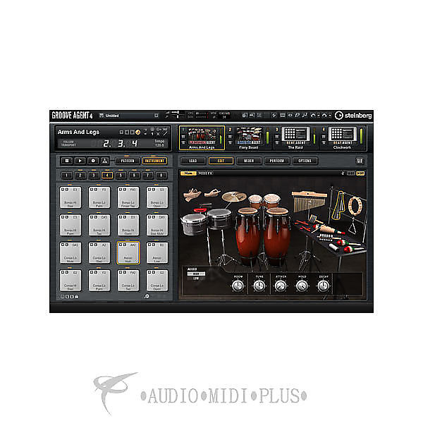 Steinberg Groove Agent 4 Ultimate Drum Studio Professional Edition 45336 802240453369