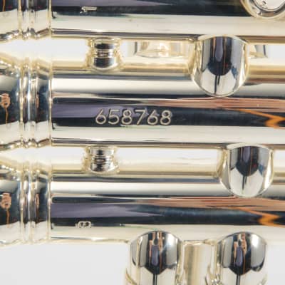 King Model 2055T 'Silver Flair' Intermediate Bb Trumpet SN 658768 OPEN BOX image 14