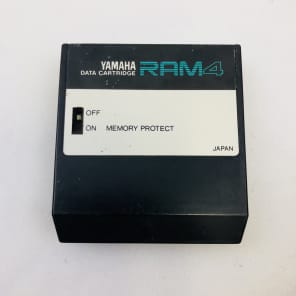 Yamaha RAM4 Data Cartridge DX7ii 80's | Reverb UK