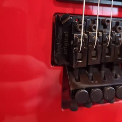 Kramer ESP MK-II B 1990s Red Original Floyd Rose | Reverb