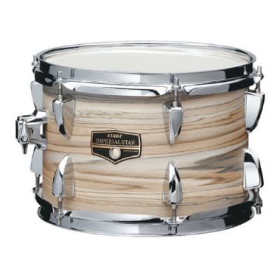 Tama Imperialstar 5-Piece Drum Kit with Meinl HCS Cymbals (Natural Zebrawood Wrap) image 2